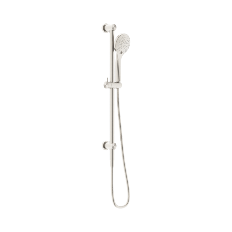 NERO MECCA SHOWER RAIL WITH AIR SHOWER BRUSHED NICKEL NERO MECCA SHOWER RAIL WITH AIR SHOWER BRUSHED NICKEL