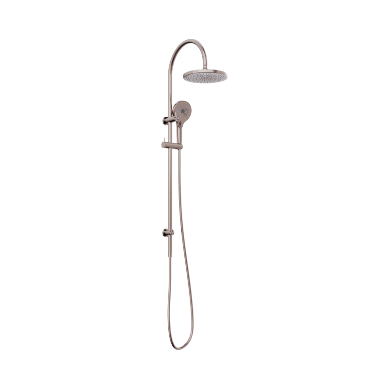NERO MECCA TWIN SHOWER BRUSHED BRONZE NERO MECCA TWIN SHOWER BRUSHED BRONZE