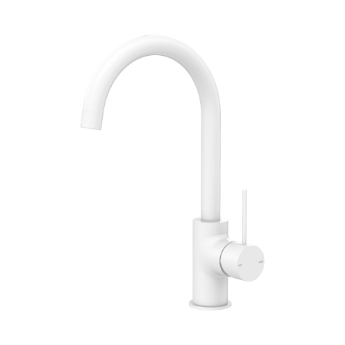 NERO MECCA KITCHEN MIXER MATTE WHITE