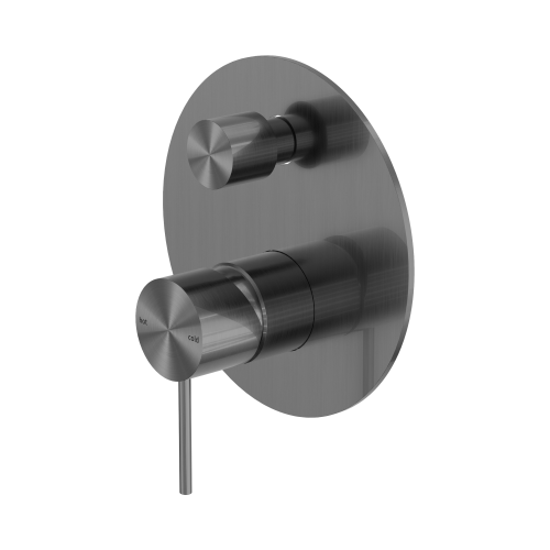 NERO MECCA SHOWER MIXER WITH DIVERTOR GUN METAL