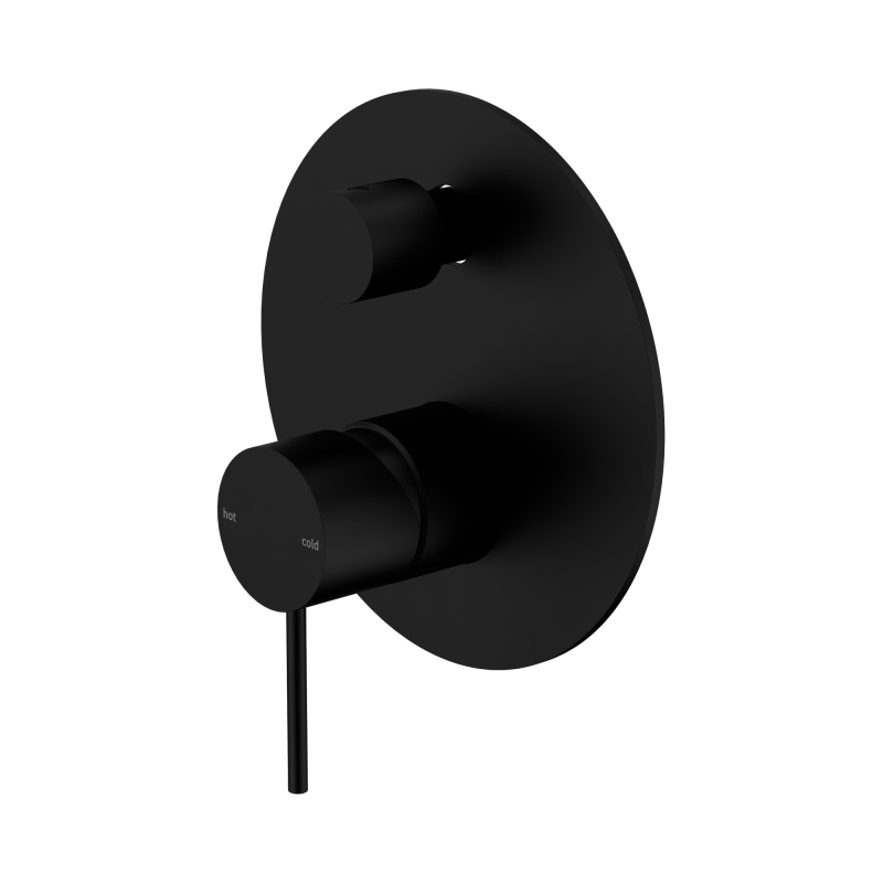 NERO MECCA SHOWER MIXER WITH DIVERTOR MATTE BLACK NERO MECCA SHOWER MIXER WITH DIVERTOR MATTE BLACK