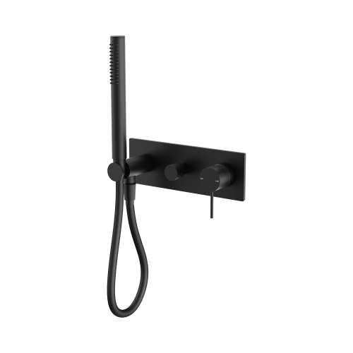 NERO MECCA SHOWER MIXER DIVERTOR SYSTEM MATTE BLACK