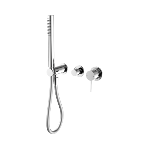 NERO MECCA SHOWER MIXER DIVERTOR SYSTEM SEPARATE BACK PLATE CHROME