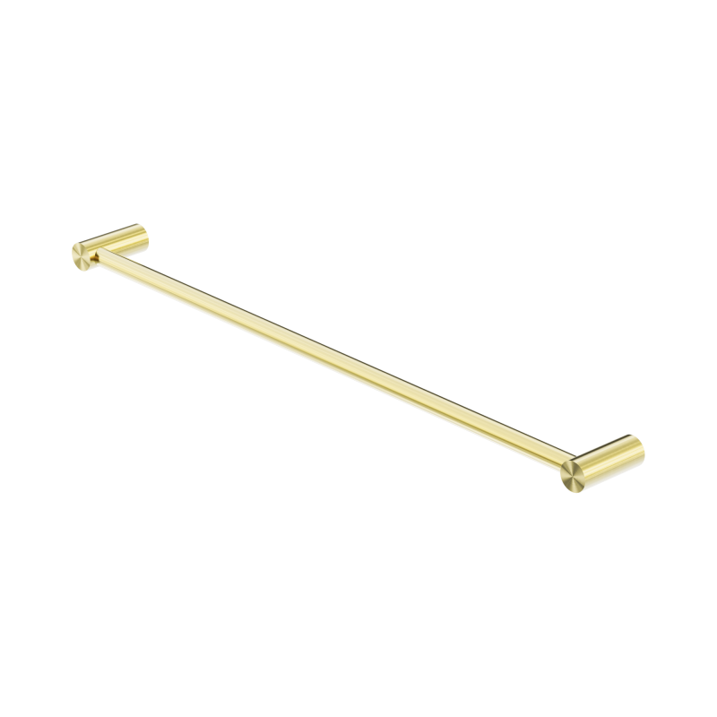 NERO NEW MECCA SINGLE TOWEL RAIL 600MM BRUSHED GOLD NERO NEW MECCA SINGLE TOWEL RAIL 600MM BRUSHED GOLD