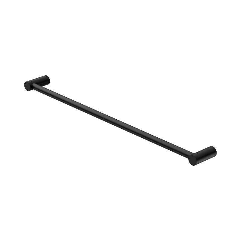 NERO NEW MECCA SINGLE TOWEL RAIL 600MM MATTE BLACK NERO NEW MECCA SINGLE TOWEL RAIL 600MM MATTE BLACK