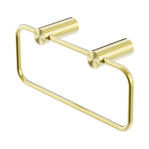 NERO NEW MECCA TOWEL RING BRUSHED GOLD
