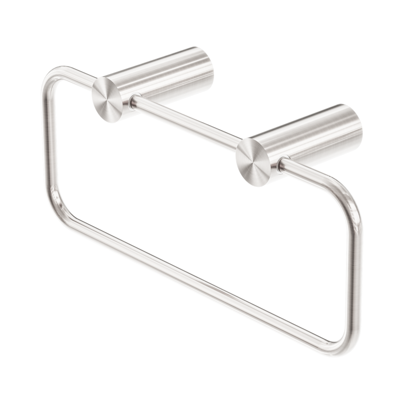 NERO NEW MECCA TOWEL RING BRUSHED NICKEL