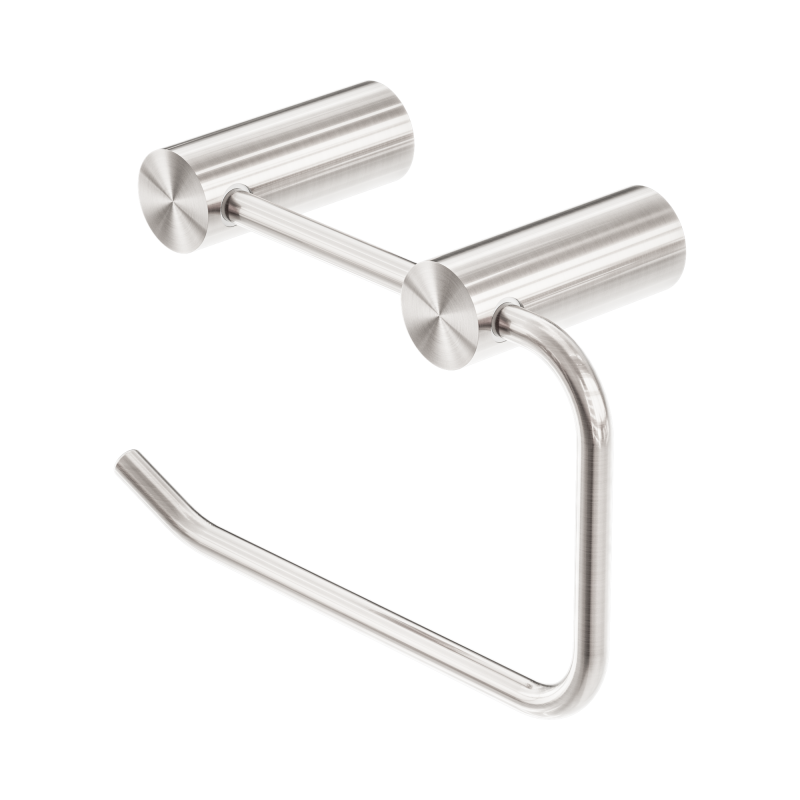 NERO NEW MECCA TOILET ROLL HOLDER BRUSHED NICKEL NERO NEW MECCA TOILET ROLL HOLDER BRUSHED NICKEL