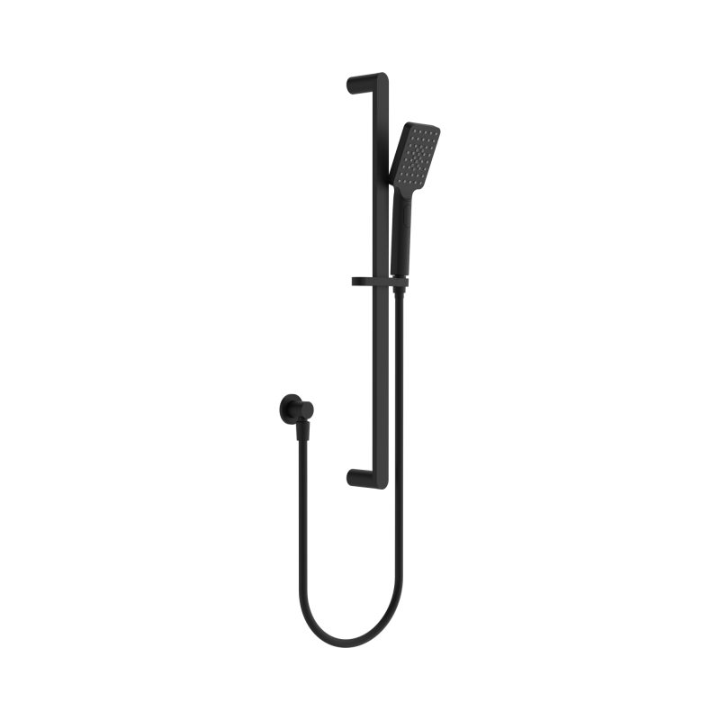 NERO BIANCA SHOWER RAIL MATTE BLACK