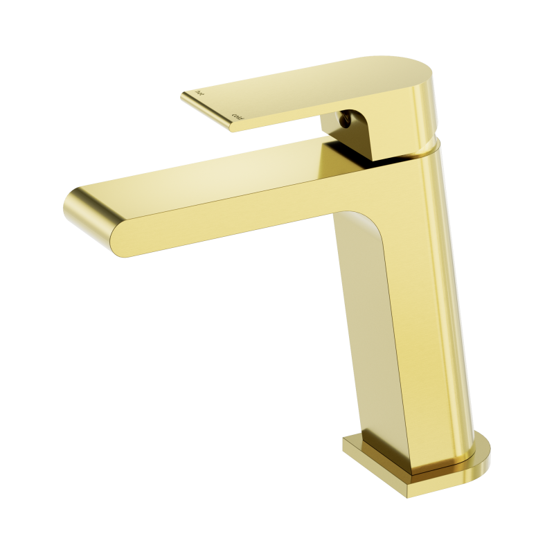 NERO BIANCA BASIN MIXER BRUSHED GOLD