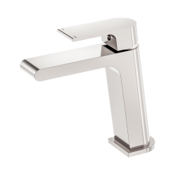 NERO BIANCA BASIN MIXER BRUSHED NICKEL
