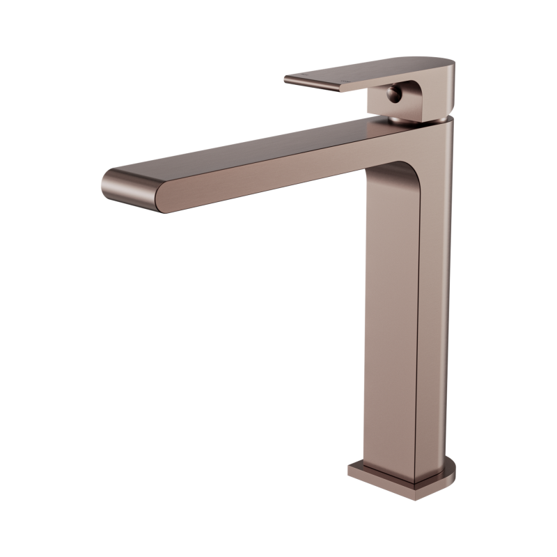 NERO BIANCA MID TALL BASIN MIXER BRUSHED BRONZE NERO BIANCA MID TALL BASIN MIXER BRUSHED BRONZE