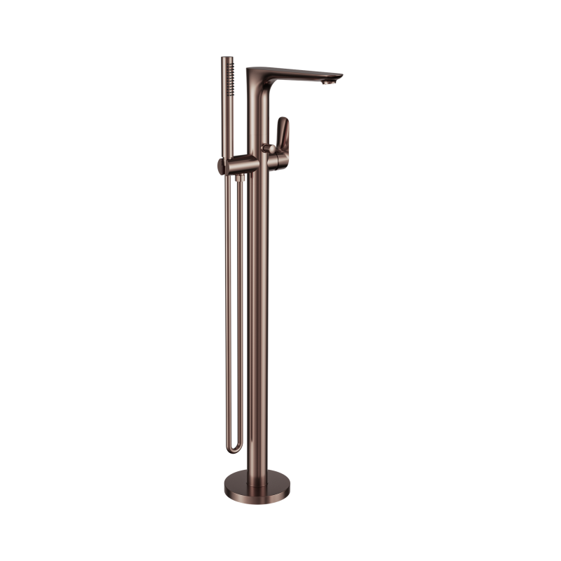 NERO BIANCA FREESTANDING BATH MIXER WITH HAND SHOWER BRUSHED BRONZE NERO BIANCA FREESTANDING BATH MIXER WITH HAND SHOWER BRUSHED BRONZE