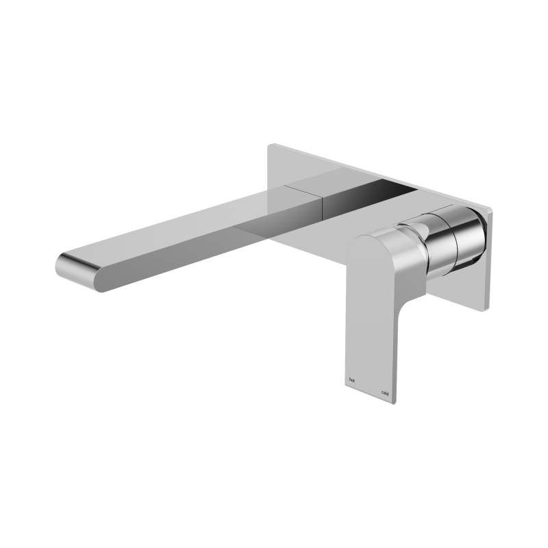 NERO BIANCA WALL BASIN/BATH MIXER 187MM CHROME NERO BIANCA WALL BASIN/BATH MIXER 187MM CHROME
