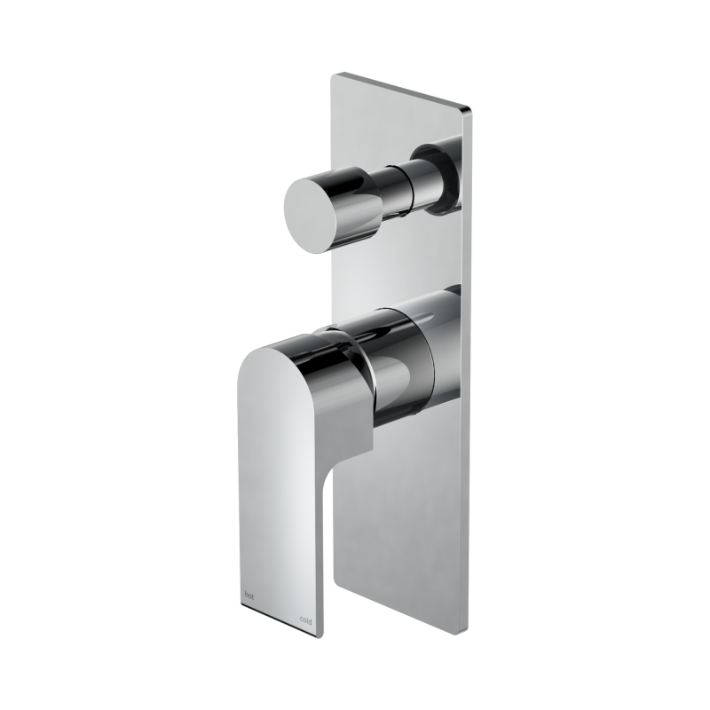 NERO BIANCA SHOWER MIXER WITH DIVERTOR CHROME NERO BIANCA SHOWER MIXER WITH DIVERTOR CHROME