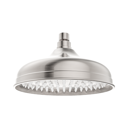 NERO YORK 200MM SHOWER HEAD BRUSHED NICKEL