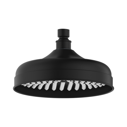 NERO YORK 200MM SHOWER HEAD MATTE BLACK