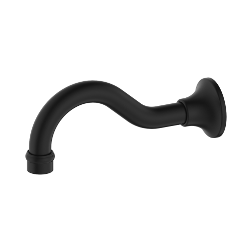 NERO YORK BATH SPOUT ONLY MATTE BLACK