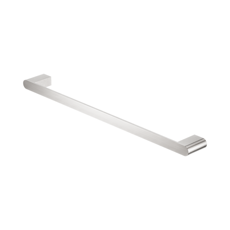 NERO BIANCA SINGLE TOWEL RAIL 600MM BRUSHED NICKEL NERO BIANCA SINGLE TOWEL RAIL 600MM BRUSHED NICKEL