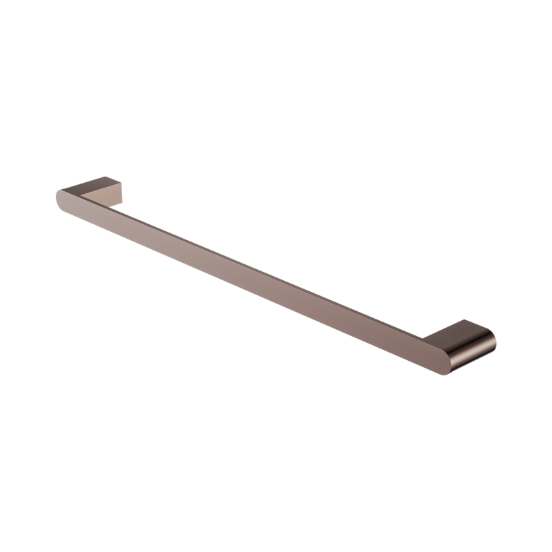 NERO BIANCA SINGLE TOWEL RAIL 600MM BRUSHED BRONZE NERO BIANCA SINGLE TOWEL RAIL 600MM BRUSHED BRONZE
