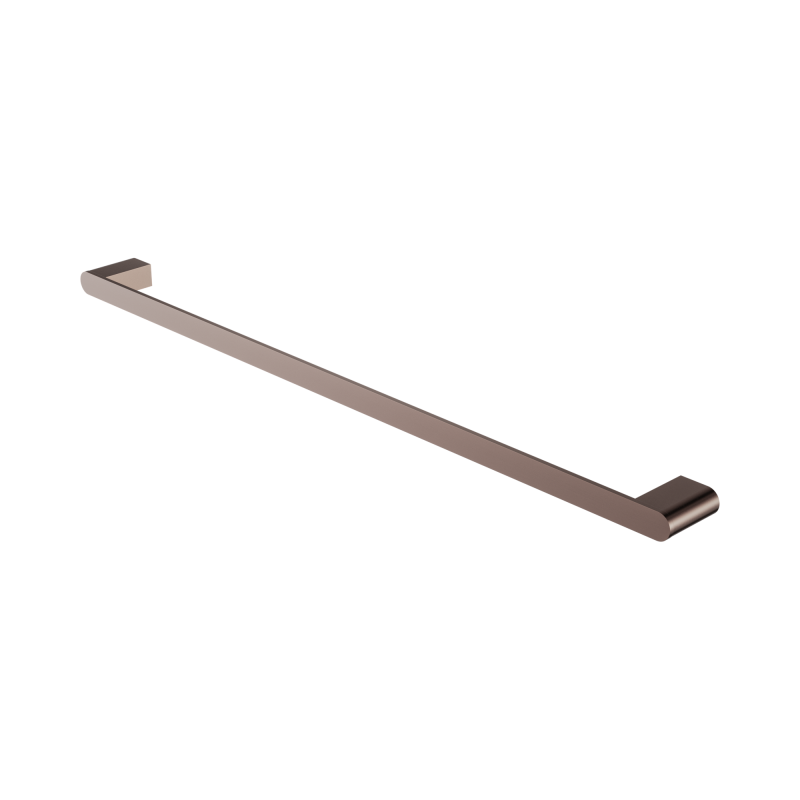 NERO BIANCA SINGLE TOWEL RAIL 800MM BRUSHED BRONZE NERO BIANCA SINGLE TOWEL RAIL 800MM BRUSHED BRONZE