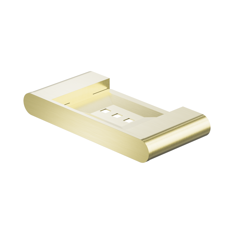 NERO BIANCA SOAP DISH HOLDER BRUSHED GOLD