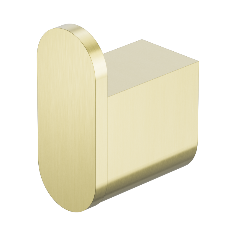 NERO BIANCA ROBE HOOK BRUSHED GOLD