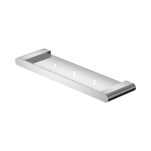 NERO BIANCA METAL SHOWER SHELF CHROME