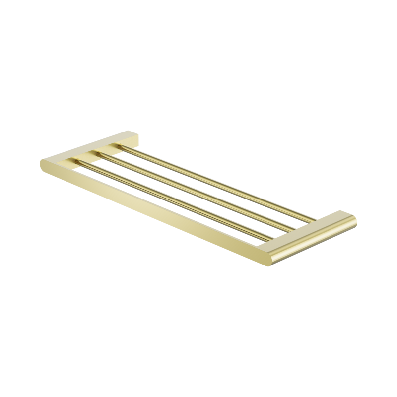 NERO BIANCA TOWEL RACK BRUSHED GOLD