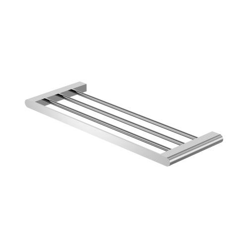 NERO BIANCA TOWEL RACK CHROME