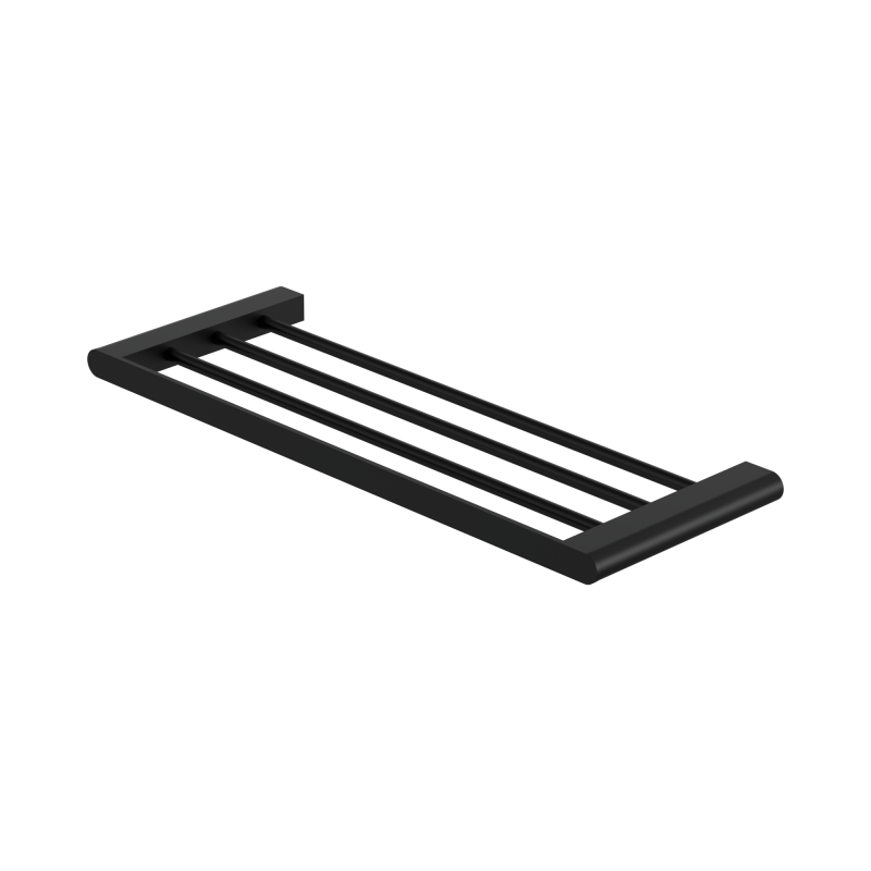 NERO BIANCA TOWEL RACK MATTE BLACK