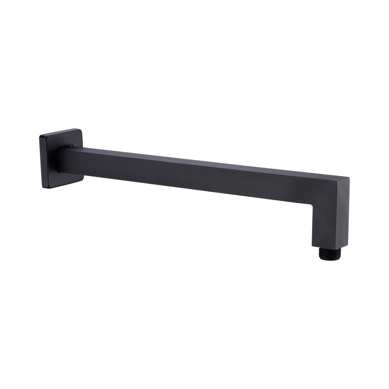 NERO SQUARE SHOWER ARM MATTE BLACK