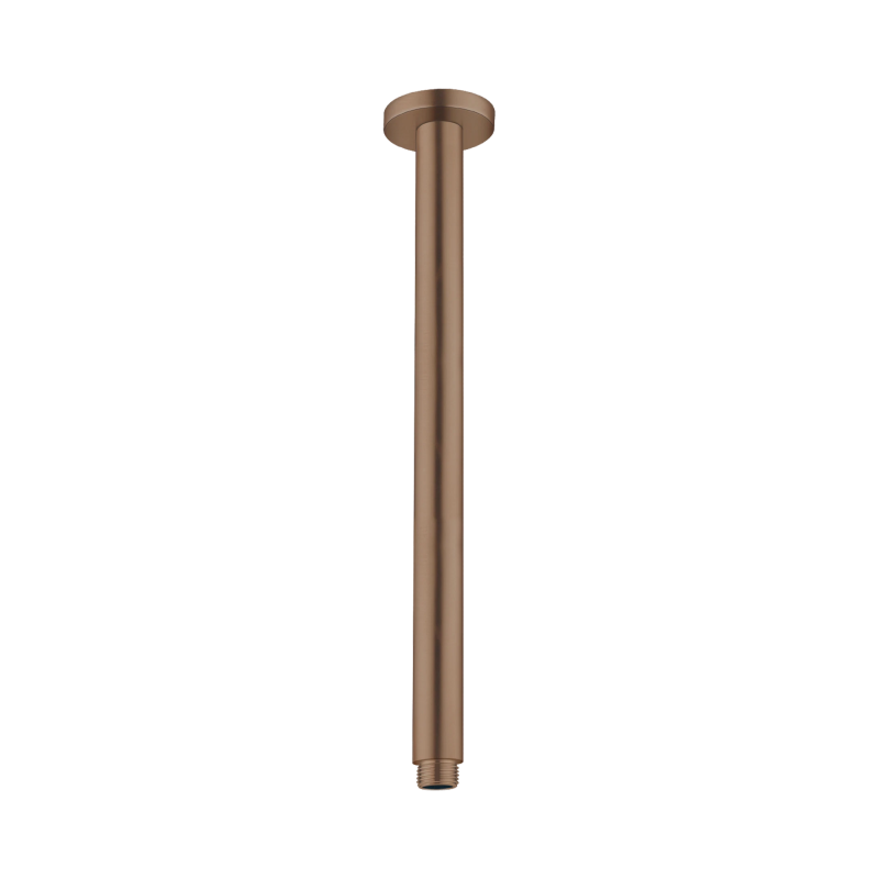 NERO ROUND CEILING ARM 300MM LENGTH BRUSHED BRONZE NERO ROUND CEILING ARM 300MM LENGTH BRUSHED BRONZE