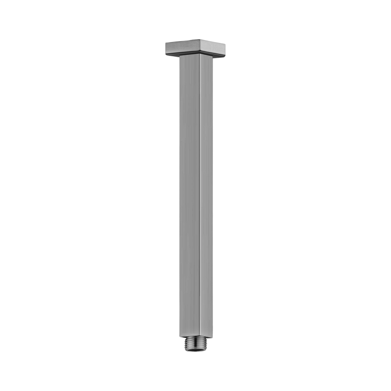 NERO SQUARE CEILING ARM 300MM LENGTH GUN METAL NERO SQUARE CEILING ARM 300MM LENGTH GUN METAL