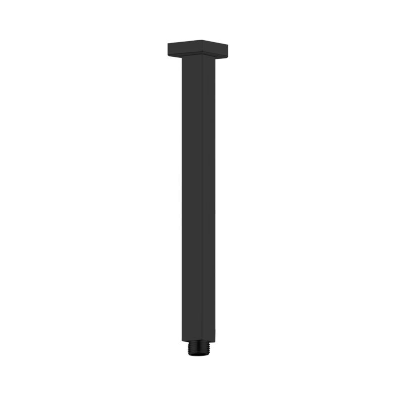 NERO SQUARE CEILING ARM 450MM LENGTH MATTE BLACK NERO SQUARE CEILING ARM 450MM LENGTH MATTE BLACK