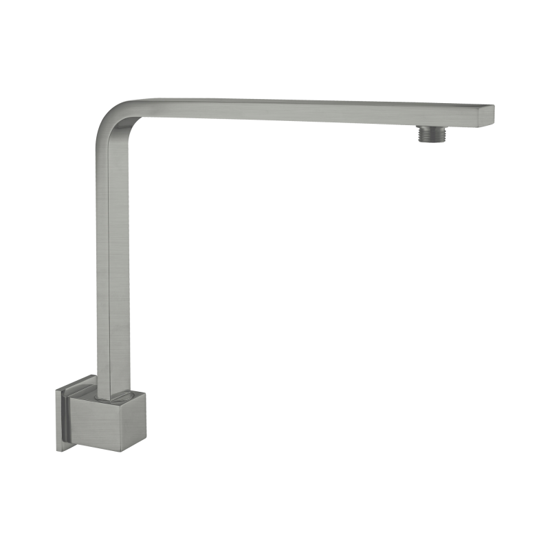 NERO SQUARE SWIVEL SHOWER ARM GUN METAL
