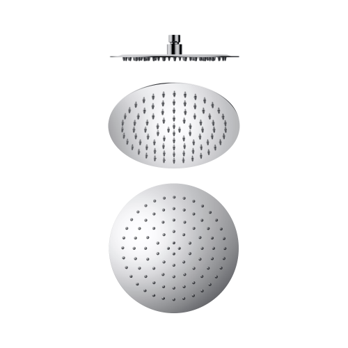 NERO 250MM ROUND STAINLESS STEEL SHOWER HEAD 4 STAR RATING CHROME NERO 250MM ROUND STAINLESS STEEL SHOWER HEAD 4 STAR RATING CHROME