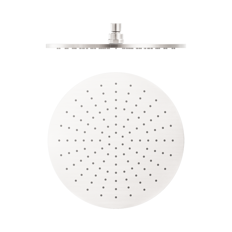 NERO 300MM ROUND SHOWER HEAD BRUSHED NICKEL NERO 300MM ROUND SHOWER HEAD BRUSHED NICKEL