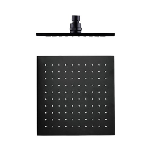 NERO 250MM SQUARE SHOWER HEAD MATTE BLACK