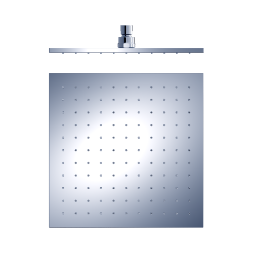 NERO 300MM SQUARE SHOWER HEAD CHROME
