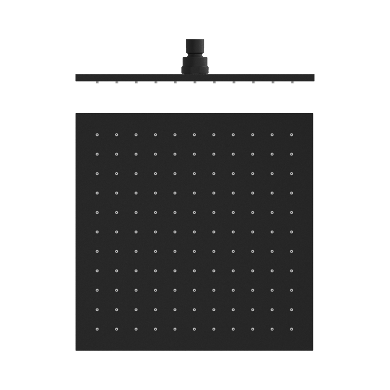 NERO 300MM SQUARE SHOWER HEAD MATTE BLACK NERO 300MM SQUARE SHOWER HEAD MATTE BLACK